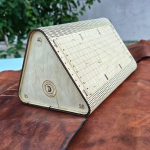 Calapod Suport din placaj pentru lipirea pielii în unghi – colțuri curate, fără cute