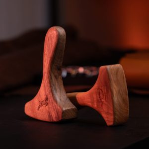 Patacabra din lemn masiv – Netezitor margini piele, unealta presat lipituri & finisat marochinărie